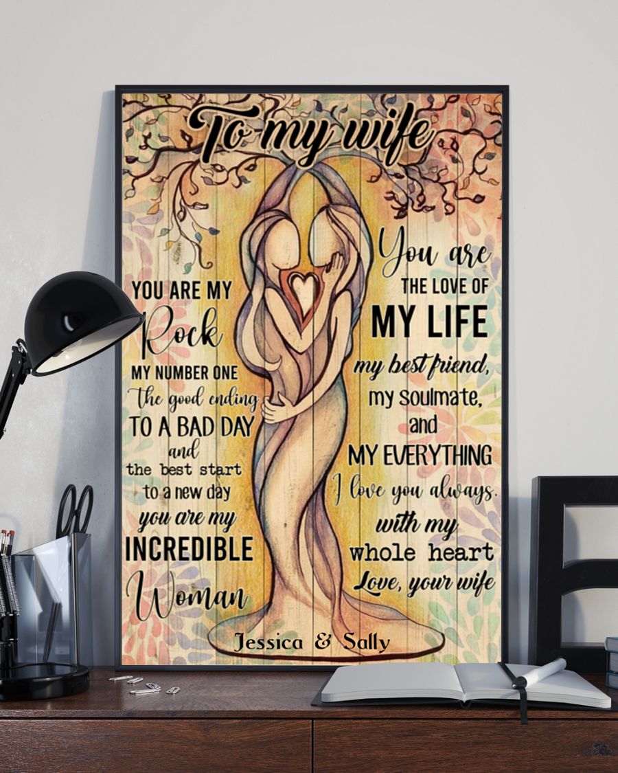 Lesbian To My Wife Vertical Poster