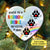 Personalized Wish The Rainbow Bridge Had Visiting Hours, Custom Christmas Heart Ornament, Memorial, Remembrance, Loss Gift, Dog Lovers, M0402, UOND