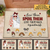 Love Them, Spoil Them, Give Them Back #Grandmalife, Funny Personalized Doormat For Grandma From Grandkids, Caro Pattern, Nickname, Names & Character Can Be Changed, Up To 12 Kids, TD98-401, TRHN