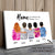 Personalized Mother's Hug Mom/Daughters/Sons, Sisters/Brothers, Grandma/Granddaughters Poster Canvas, Perfect Gift for Mother's day - Custom Gift Watercolor Art - UOND