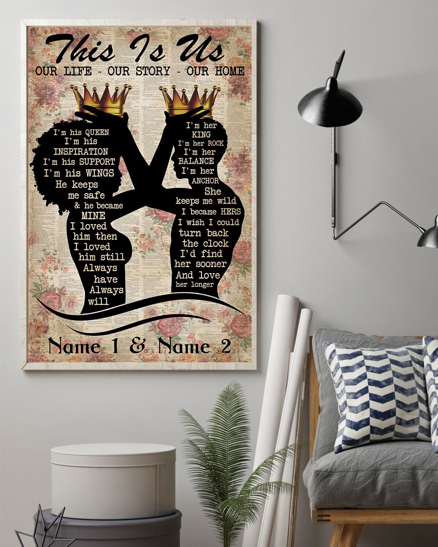 This Is Us OUR LIFE - OUR STORY - OUR HOME Poster
