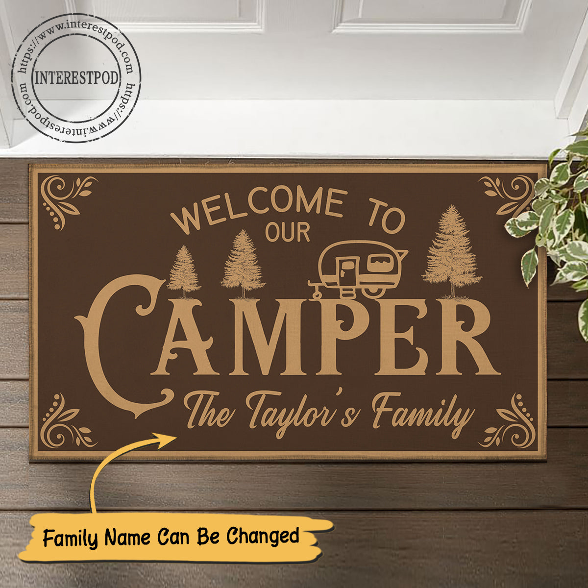 Doormat Camping - Welcome To Our Camper - M0402 - TRHN
