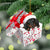 Dachshund Christmas Gift Cut Shaped Acrylic Ornament Two Sides, Wiener, Doxie Mom, Lovers Dachshund, M0402, UOND, Made By Acrylic And The 2 Sides Are The Same