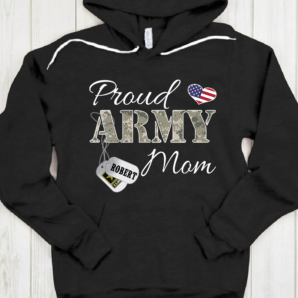 Personalized Soldier's Name & Family Member | Proud Army Mom, Wife, Dad, Sister... US.Army | Military Shirt - K1702 - TRHN